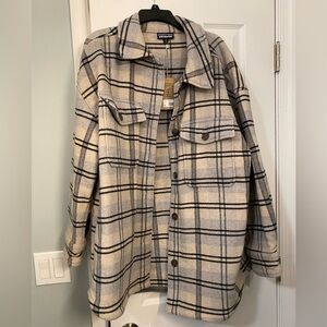 Patagonia Women's Melton Wool Overshirt Jacket